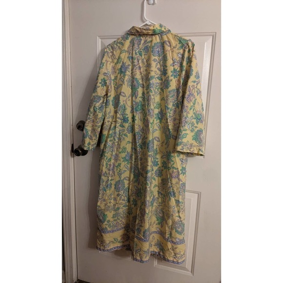 The Top Shop Maxi Nightgown Size Large, Pearlsnap Button - Picture 2 of 11